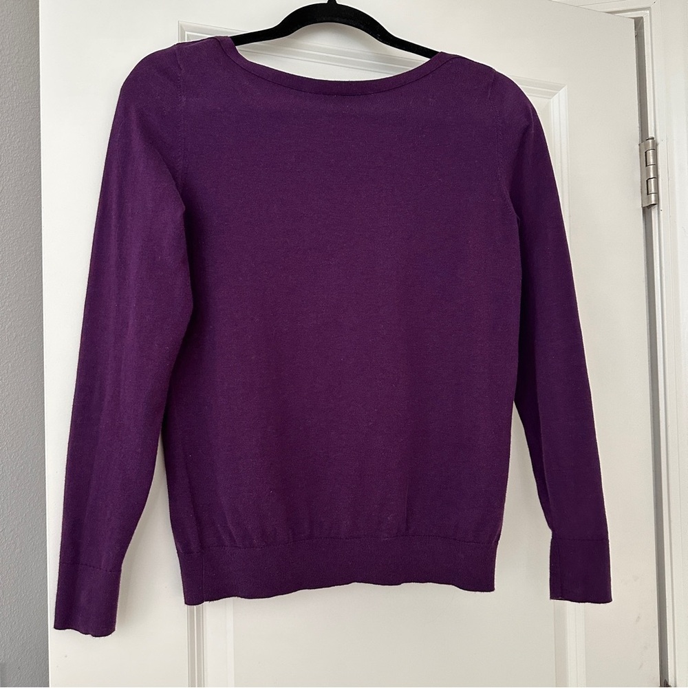 Banana Republic Stretch Cotton Sweater Top